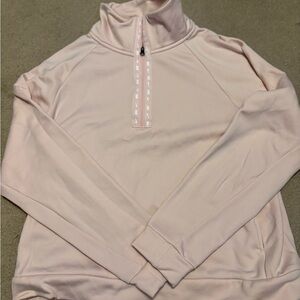 Nike Soft Pink Quarter-Zip Pullover